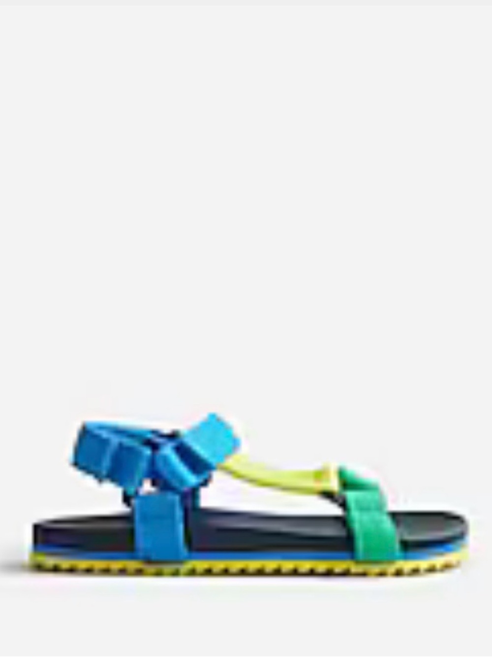 JCrew/Crewcuts kids sporty sandals in colorblock K1